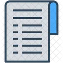 Document Paper Text Icon