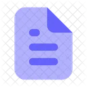 Document File Text File Icon