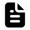 Document File Text File Icon
