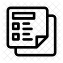 Document File Report Icon