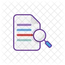 Document Search File Icon