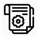 Document Settings Gear Icon