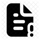 Document File Text File Icon