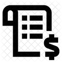 Document Income Proof Agreement Icon