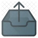 Document Ensemble Boite De Reception Icon