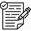 Document Paperwork Agreement Document Icon