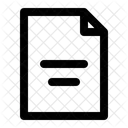 Document File Paper Icon