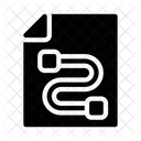 Document File Bezier Icon