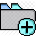 Document Plus Pixelart Icon