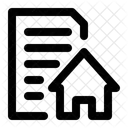 Document Real Estate Property Icon