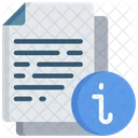 Document Info Information Note Icon