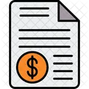 Document Invoice Invoice Document Icon