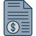 Document Invoice Invoice Document Icon