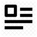 Document Layout Left  Icon