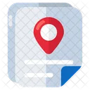 File Location Document Location Direction Icon