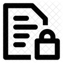Document Lock  Icon