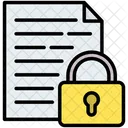 Document Locked Password Icon