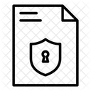 Document Locked  Icon