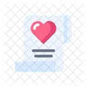 Document Love  Icon