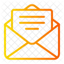 Document Mail Open Mail Email Icon