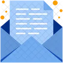 Document Mail Open Mail Email Icon