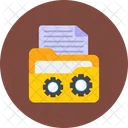 File Management Document Document Setting Icon