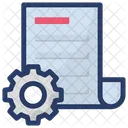 Document Management Document Setting File Setting Icon