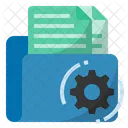 Document Management Documentation Folder Icon