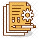 Document Management File Management Document Setting Icon