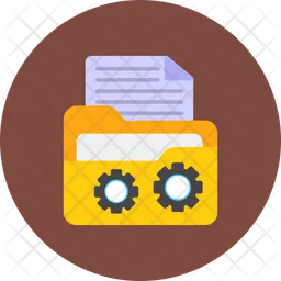 Document Management  Icon