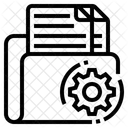 Document Management  Icon