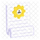 Document Manager Supervisor Director Icon