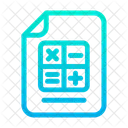 Maths Document Mathematiques Icon