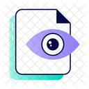 Document Monitoring File Exploration File Review Icon
