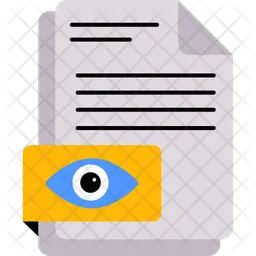 Document Monitoring  Icon