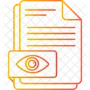 Document monitoring  Icon