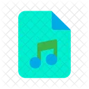 Audio File Music File Mp File Icon