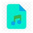 Fichier Audio Fichier De Musique Fichier Mp Icon