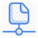 Document Network Folder Network Distributed Documents Icon