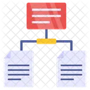 Document Network  Icon