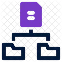 Document Network  Icon