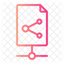 Document Network  Icon