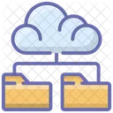 Document Cloud Cloud Computing Stockage Cloud Icône