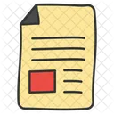 Document Officiel Document Commercial Document Technique Icône