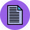 Document paper  Icon
