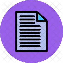 Document paper  Icon