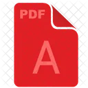 Pdf Document A Icône