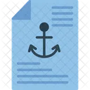 Document Phishing Paper Phishing Anchor Icon