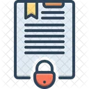 Document Protection Data Privacy Icon