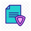 Document Protection  Icon